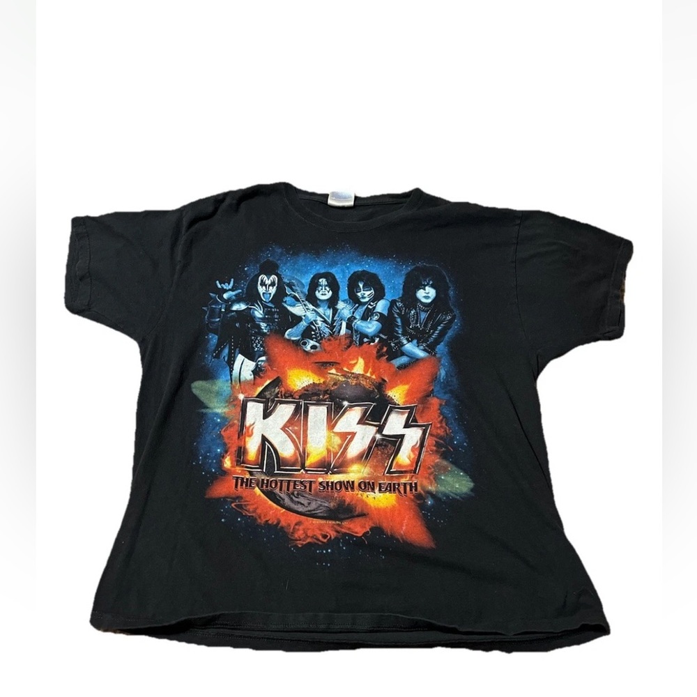 Kiss 2010 tour band tee